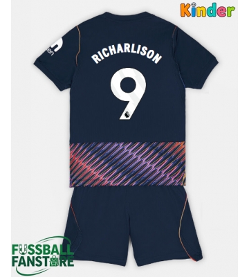 Tottenham Hotspur Richarlison #9 Replik Auswärtstrikot Kinder 2026-27 Kurzarm (+ Kurze Hosen)